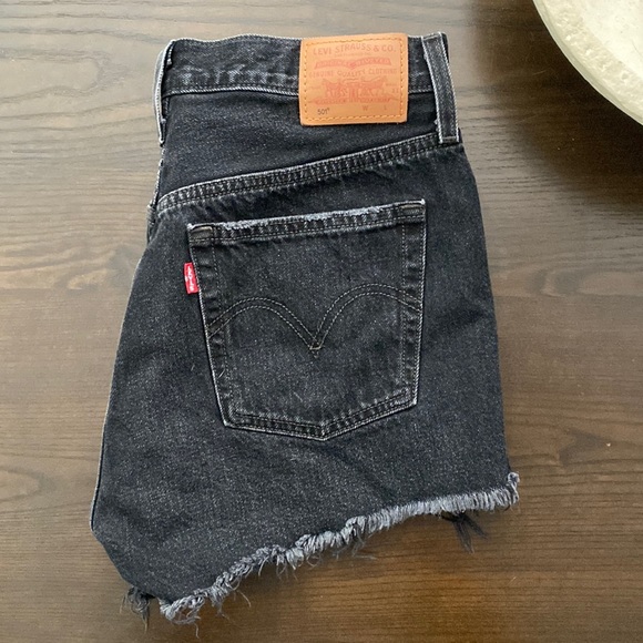 Levis denim shorts black - Picture 3 of 3